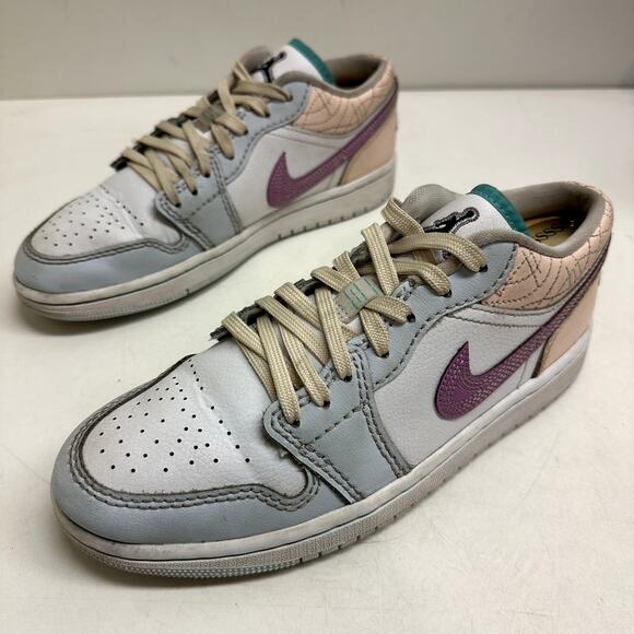 VERY GOOD Nike Air Jordan 1 Low Multi-Color Sashiko 2023 Women's 8.5 - Picture 5 of 11